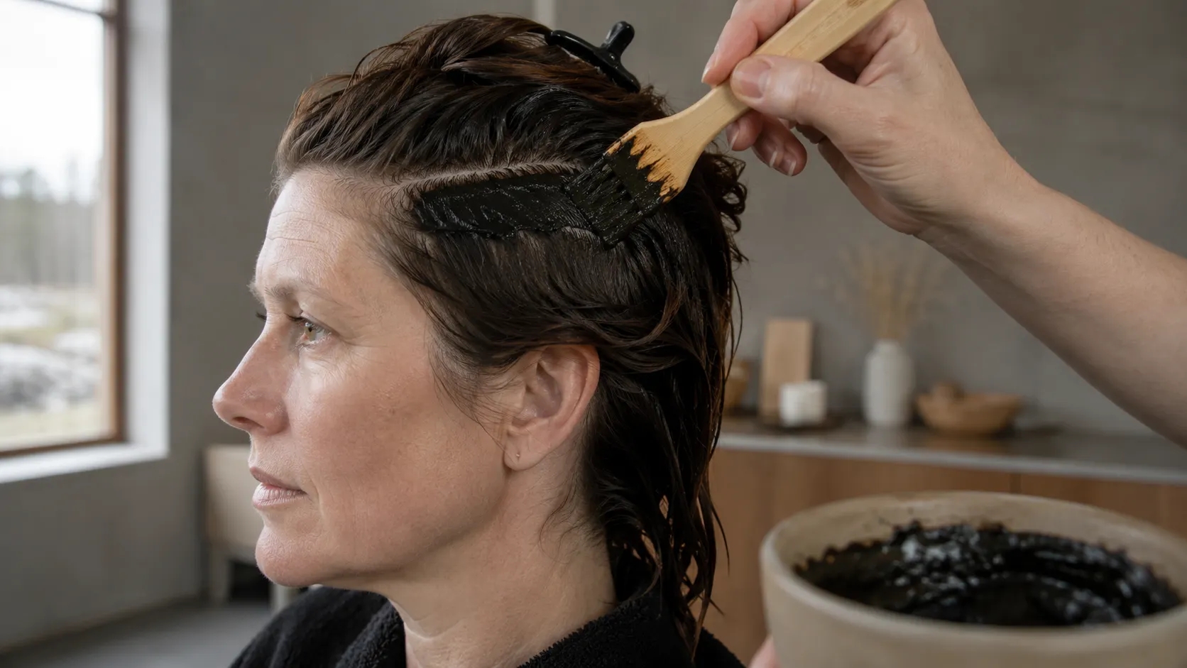 Peat Peat Scalp Treatments — topical application
