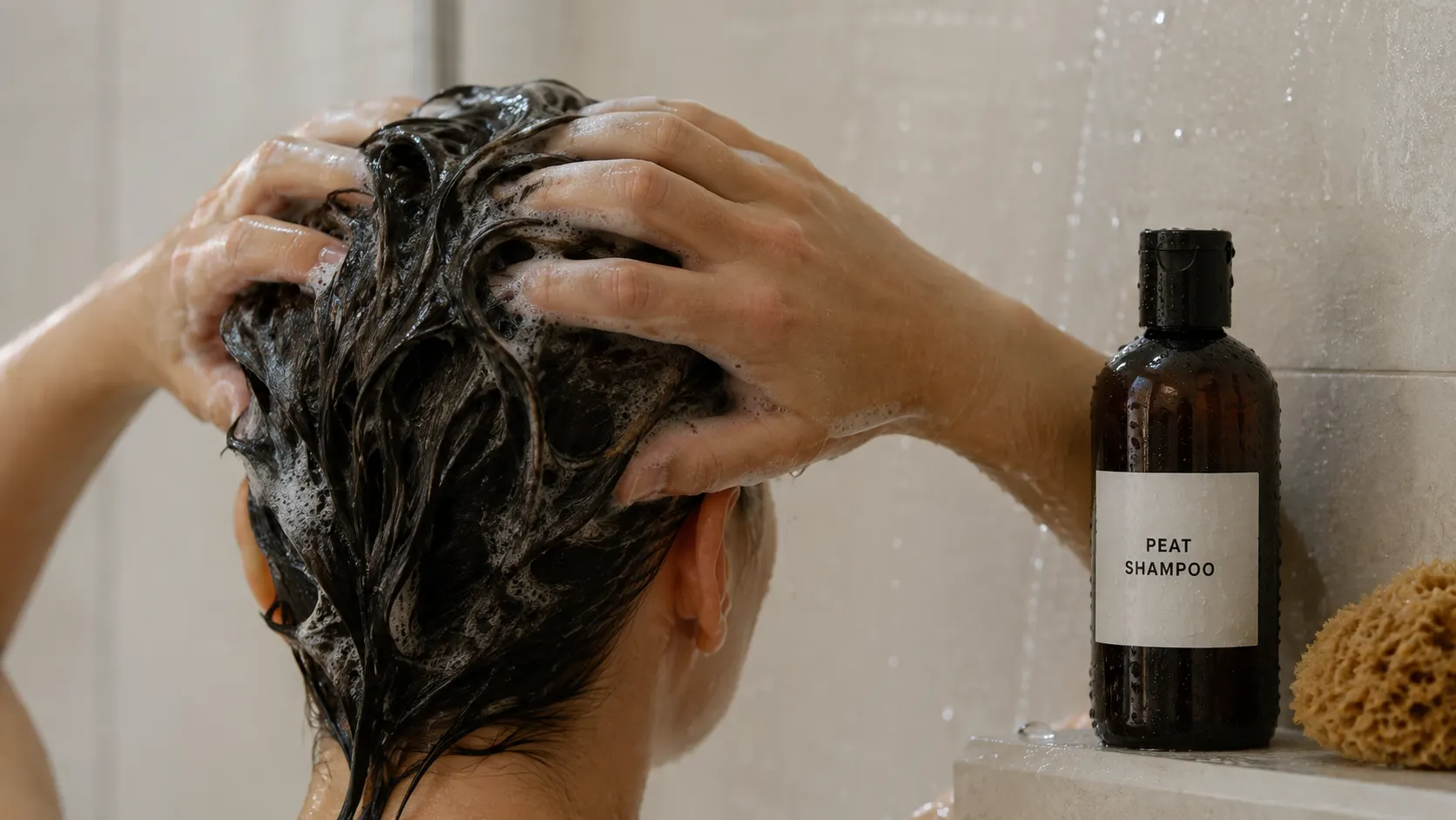 Peat Peat Shampoo — topical application